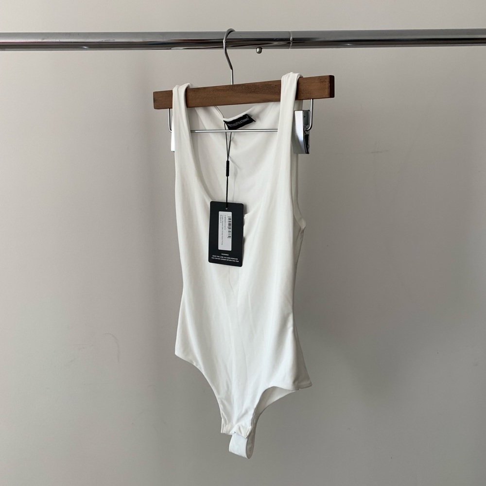 NWT white bodysuit